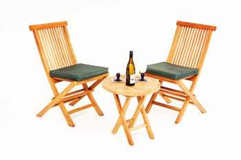 The Azerley 2 Seater Teak Garden Furniture Set
